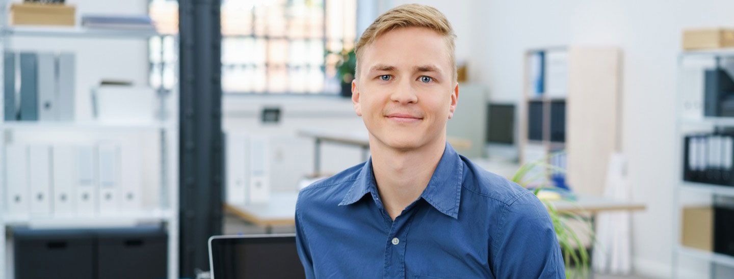 Man working in office