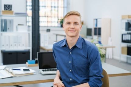Man working in office