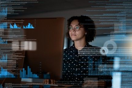 Artificial intelligence robot meets human